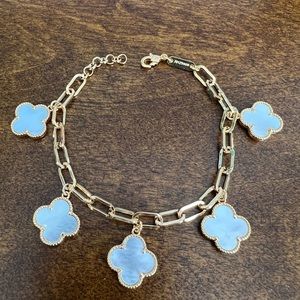 Fashion bracelet Gold /white